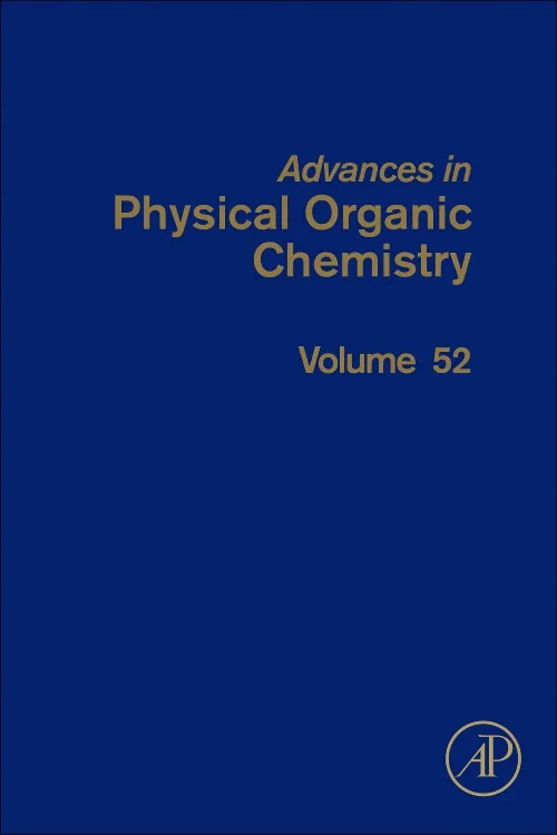 Coperta cărții "Advances in Physical Organic Chemistry" de autor necunoscut
