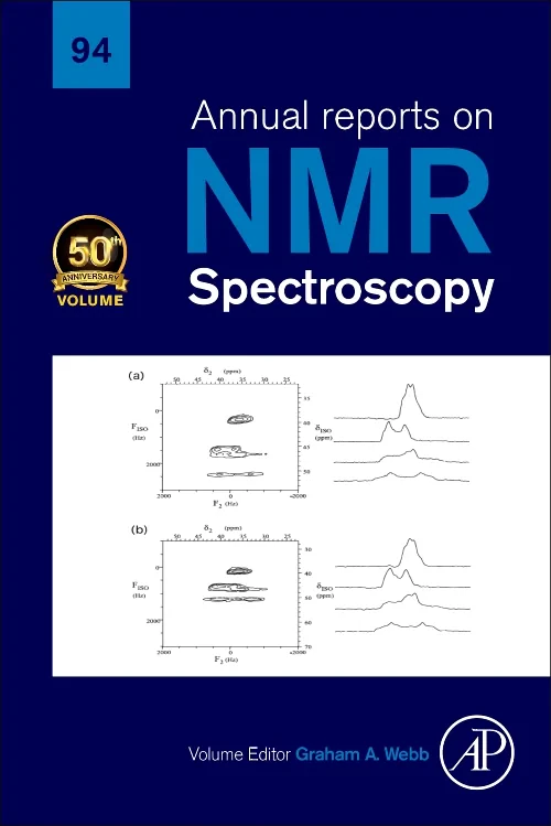 Coperta cărții "Annual Reports on NMR Spectroscopy" de autor necunoscut