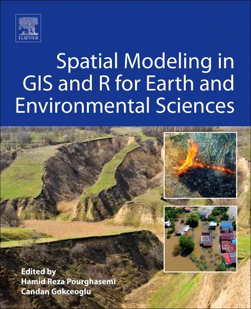 Coperta cărții "Spatial Modeling in GIS and R for Earth and Environmental Sciences" de autor necunoscut