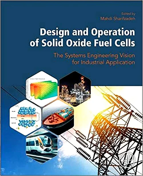 Coperta cărții "Design and Operation of Solid Oxide Fuel Cells" de autor necunoscut