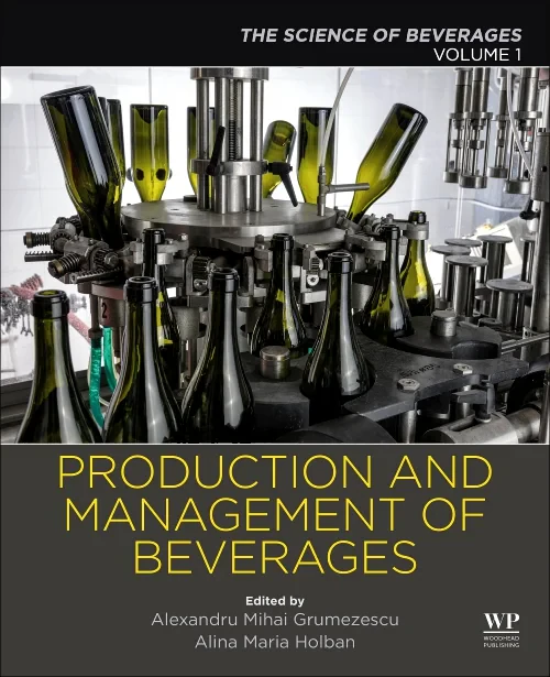 Coperta cărții "Production and Management of Beverages" de autor necunoscut