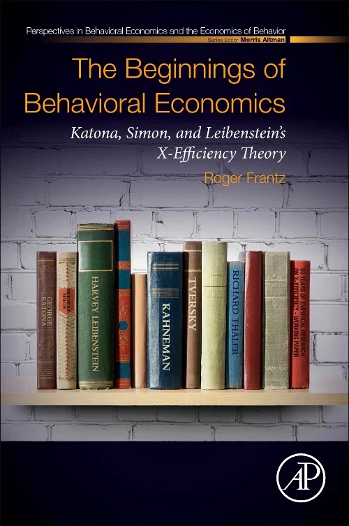 Coperta cărții "The Beginnings of Behavioral Economics" de autor necunoscut