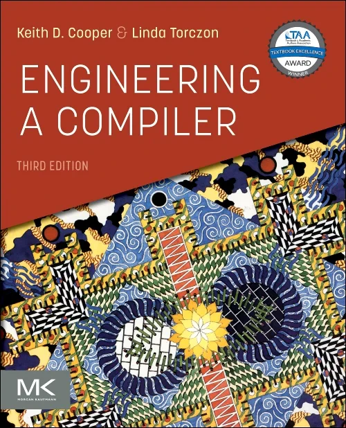 Coperta cărții "Engineering a Compiler" de autor necunoscut