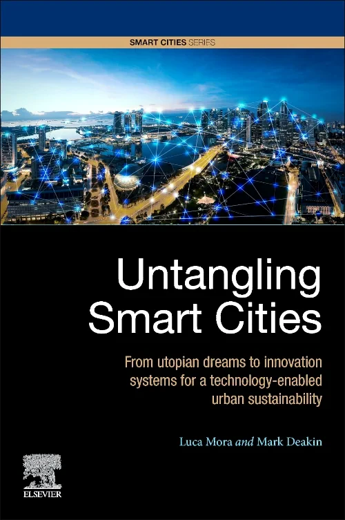 Coperta cărții "Untangling Smart Cities" de autor necunoscut