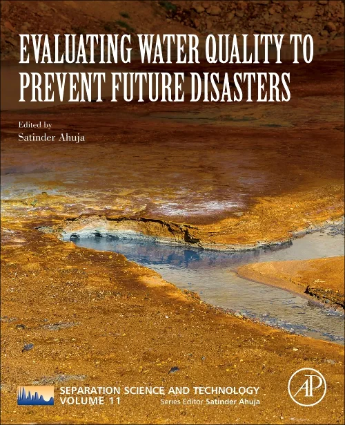 Coperta cărții "Evaluating Water Quality to Prevent Future Disasters" de autor necunoscut