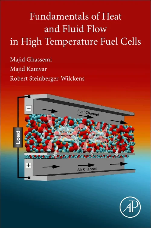 Coperta cărții "Fundamentals of Heat and Fluid Flow in High Temperature Fuel Cells" de autor necunoscut