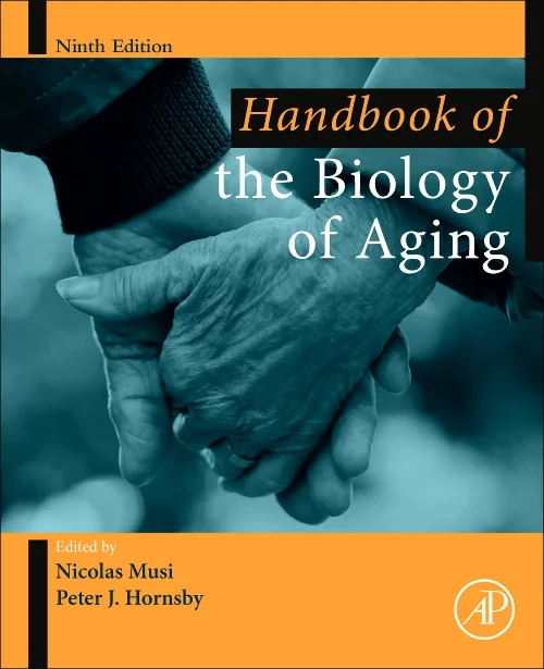 Coperta cărții "Handbook of the Biology of Aging" de autor necunoscut