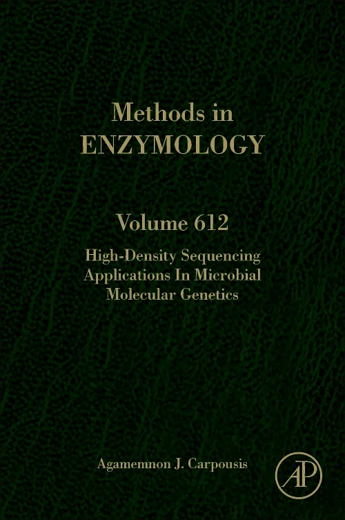 Coperta cărții "High-Density Sequencing Applications in Microbial Molecular Genetics" de autor necunoscut