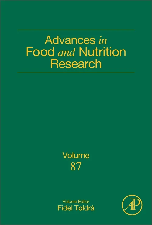Coperta cărții "Advances in Food and Nutrition Research" de autor necunoscut