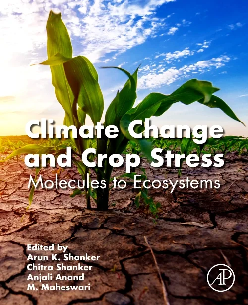 Coperta cărții "Climate Change and Crop Stress" de autor necunoscut