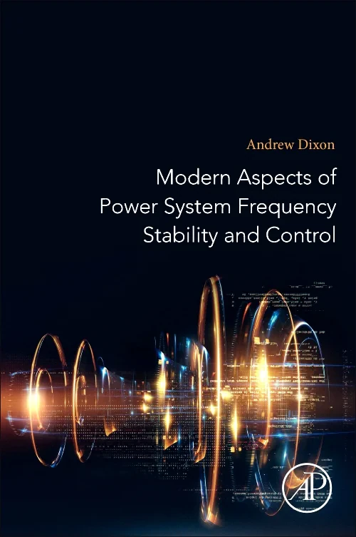 Coperta cărții "Modern Aspects of Power System Frequency Stability and Control" de autor necunoscut