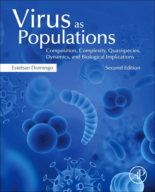 Coperta cărții "Virus as Populations" de autor necunoscut