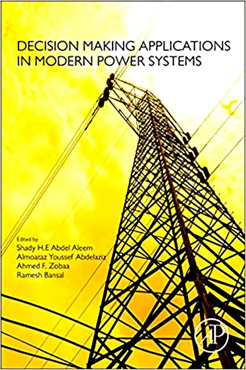 Coperta cărții "Decision Making Applications in Modern Power Systems" de autor necunoscut