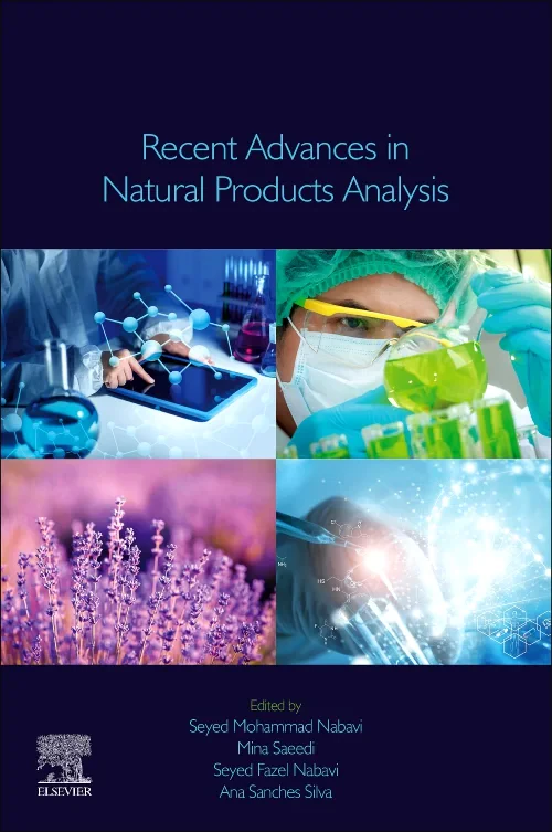 Coperta cărții "Recent Advances in Natural Products Analysis" de autor necunoscut