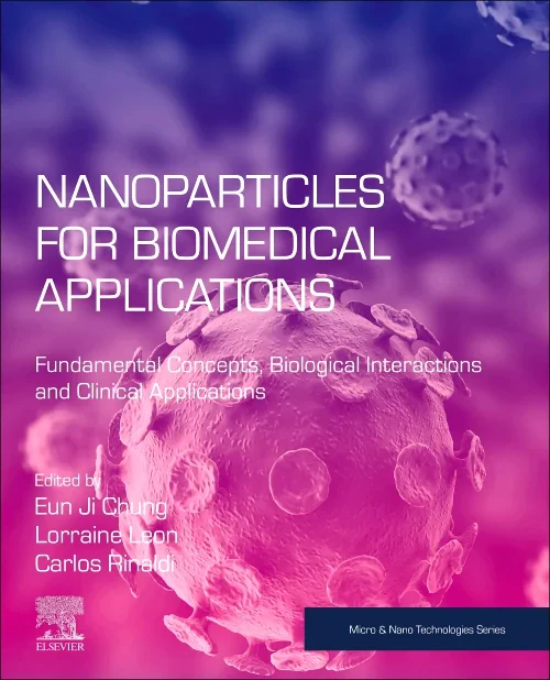 Coperta cărții "Nanoparticles for Biomedical Applications" de autor necunoscut