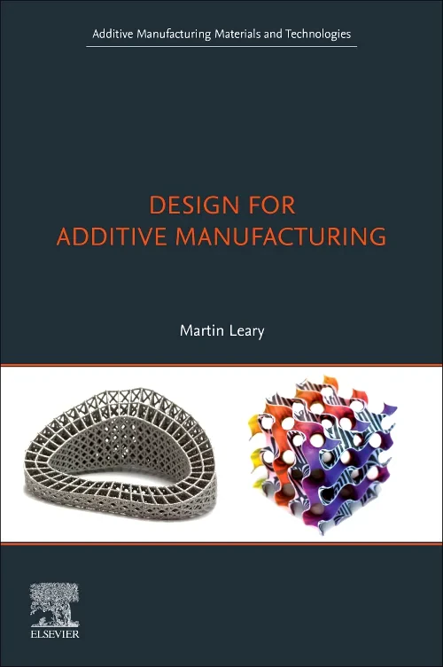 Coperta cărții "Design for Additive Manufacturing" de autor necunoscut