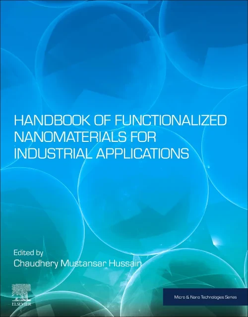 Coperta cărții "Handbook of Functionalized Nanomaterials for Industrial Applications" de autor necunoscut