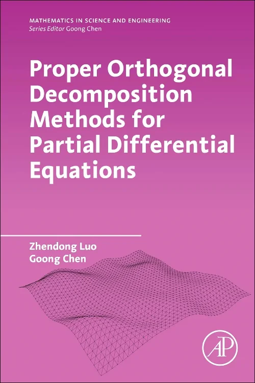 Coperta cărții "Proper Orthogonal Decomposition Methods for Partial Differential Equations" de autor necunoscut