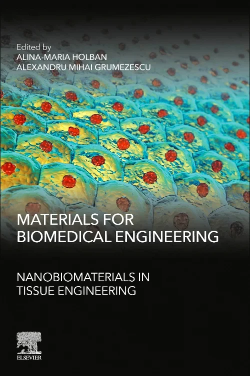 Coperta cărții "Materials for Biomedical Engineering: Nanobiomaterials in Tissue Engineering" de autor necunoscut