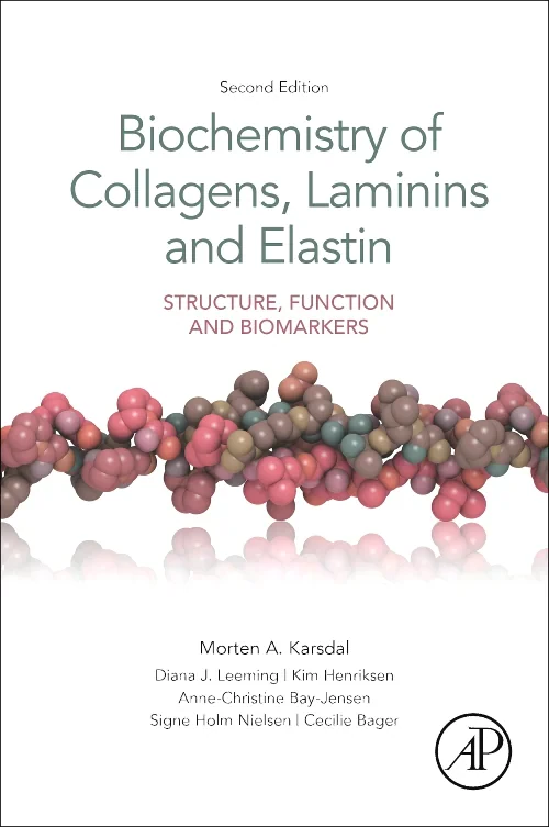 Coperta cărții "Biochemistry of Collagens, Laminins and Elastin" de autor necunoscut