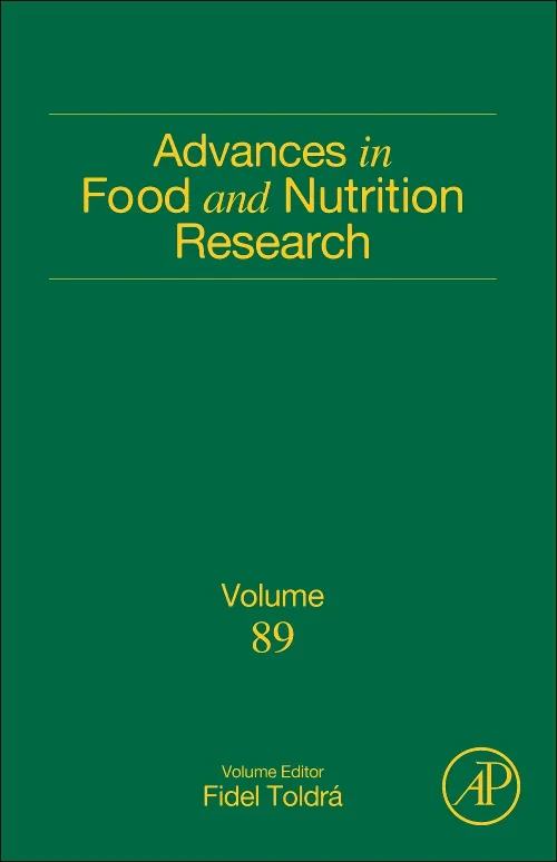 Coperta cărții "Advances in Food and Nutrition Research" de autor necunoscut