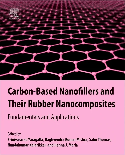 Coperta cărții "Carbon-Based Nanofillers and Their Rubber Nanocomposites" de autor necunoscut