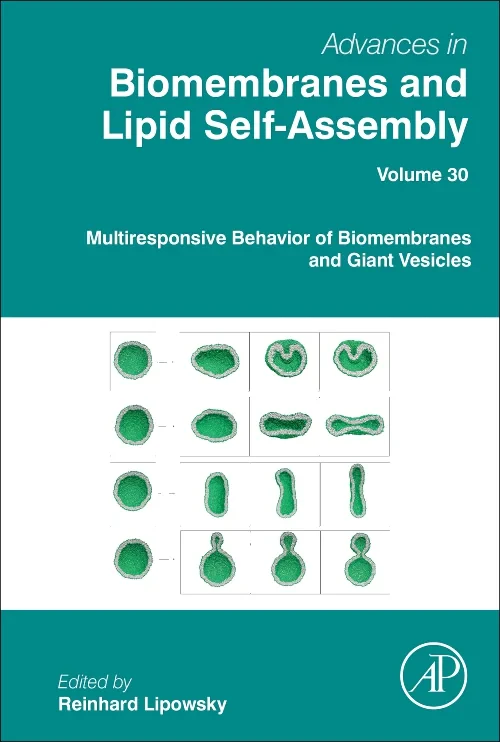 Coperta cărții "Multiresponsive Behavior of Biomembranes and Giant Vesicles" de autor necunoscut