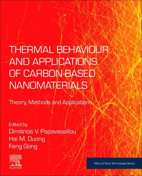 Coperta cărții "Thermal Behaviour and Applications of Carbon-Based Nanomaterials" de autor necunoscut