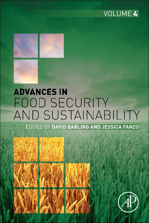 Coperta cărții "Advances in Food Security and Sustainability" de autor necunoscut