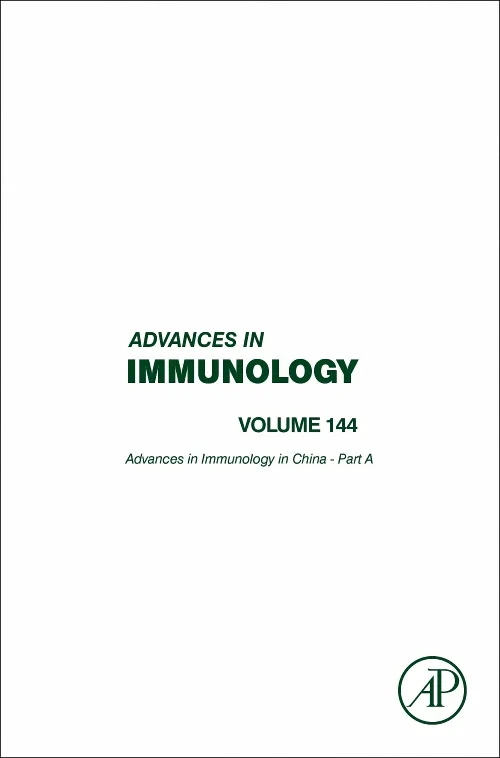 Coperta cărții "Advances in Immunology in China - Part A" de autor necunoscut