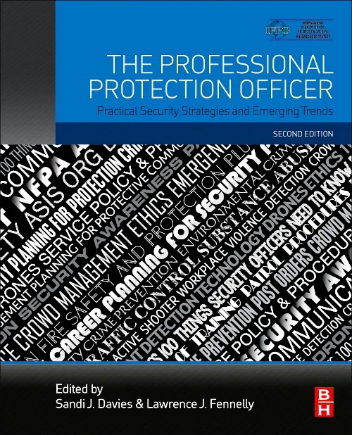 Coperta cărții "The Professional Protection Officer" de autor necunoscut
