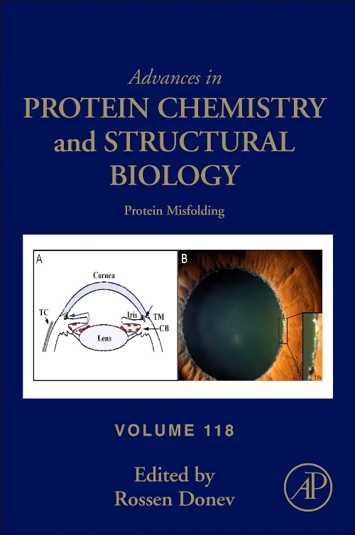 Coperta cărții "Protein Misfolding" de autor necunoscut