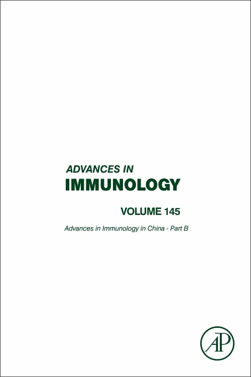 Coperta cărții "Advances in Immunology in China - Part B" de autor necunoscut