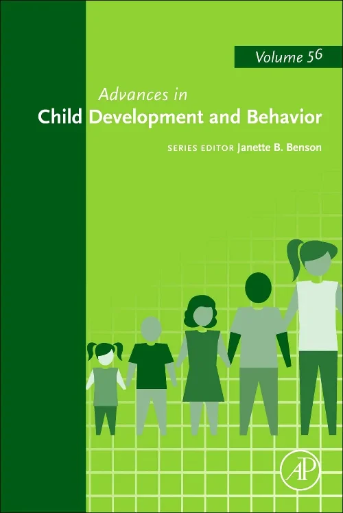 Coperta cărții "Advances in Child Development and Behavior" de autor necunoscut