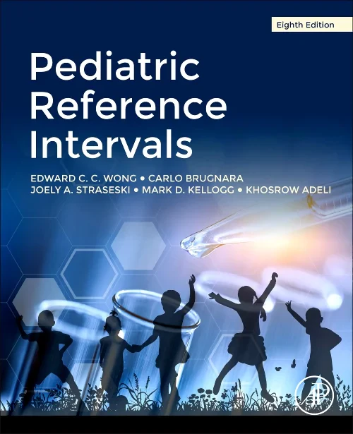 Coperta cărții "Pediatric Reference Intervals" de autor necunoscut