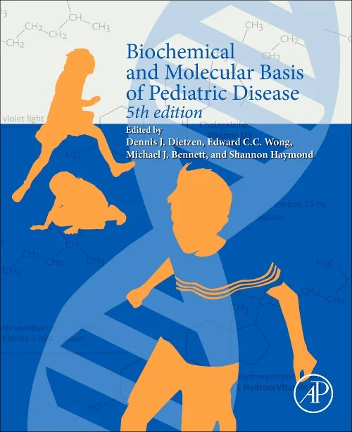 Coperta cărții "Biochemical and Molecular Basis of Pediatric Disease" de autor necunoscut