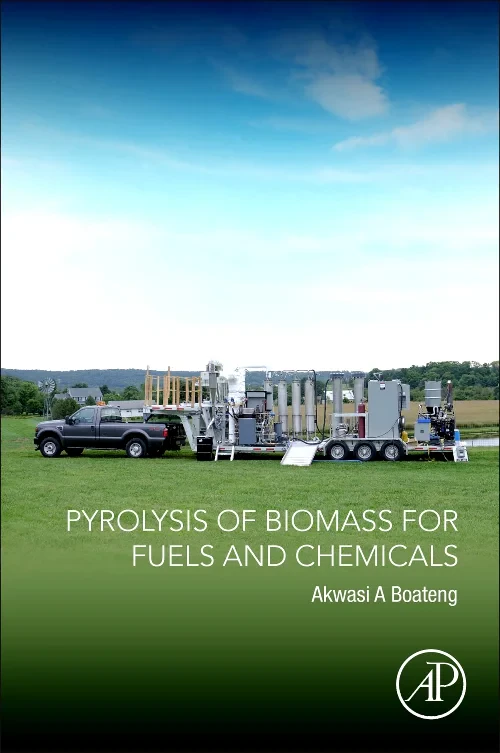 Coperta cărții "Pyrolysis of Biomass for Fuels and Chemicals" de autor necunoscut