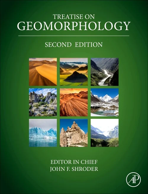 Coperta cărții "Treatise on Geomorphology" de autor necunoscut