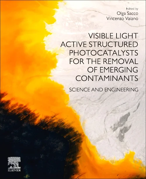 Coperta cărții "Visible Light Active Structured Photocatalysts for the Removal of Emerging Contaminants" de autor necunoscut