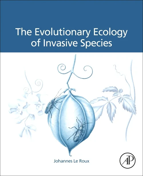 Coperta cărții "The Evolutionary Ecology of Invasive Species" de autor necunoscut