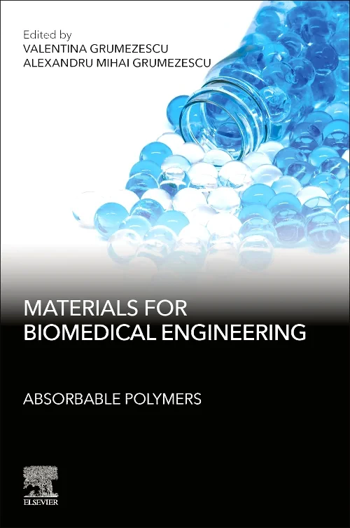 Coperta cărții "Materials for Biomedical Engineering: Absorbable Polymers" de autor necunoscut