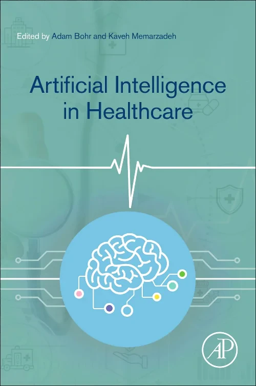 Coperta cărții "Artificial Intelligence in Healthcare" de autor necunoscut