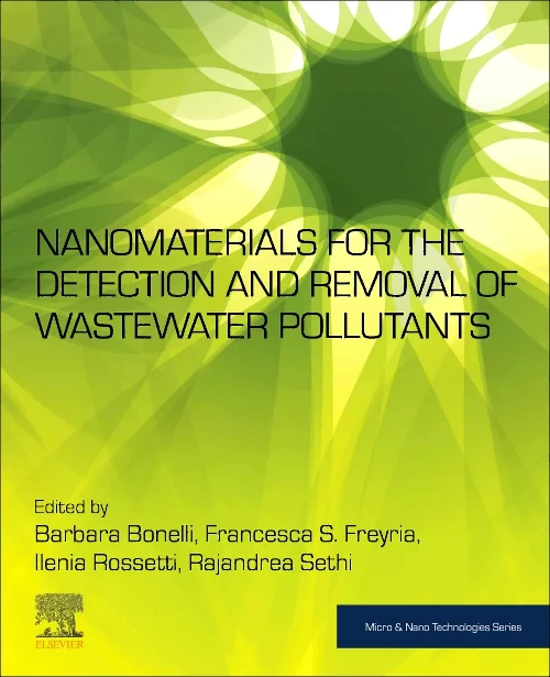 Coperta cărții "Nanomaterials for the Detection and Removal of Wastewater Pollutants" de autor necunoscut