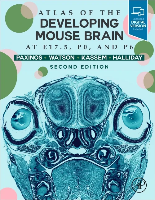 Coperta cărții "Atlas of the Developing Mouse Brain" de autor necunoscut