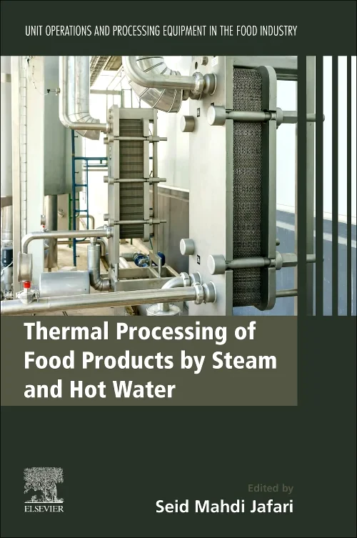 Coperta cărții "Thermal Processing of Food Products by Steam and Hot Water" de autor necunoscut
