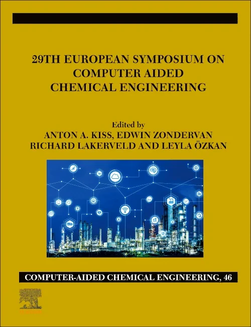 Coperta cărții "29th European Symposium on Computer Aided Chemical Engineering" de autor necunoscut
