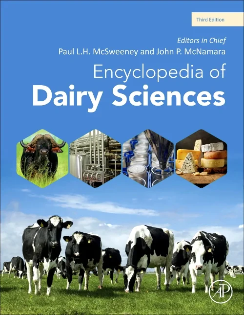 Coperta cărții "Encyclopedia of Dairy Sciences" de autor necunoscut