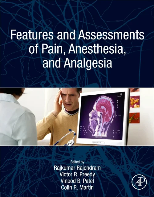Coperta cărții "Features and Assessments of Pain, Anesthesia, and Analgesia" de autor necunoscut