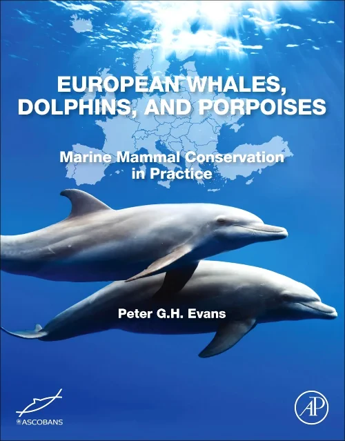 Coperta cărții "European Whales, Dolphins, and Porpoises" de autor necunoscut