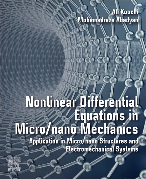 Coperta cărții "Nonlinear Differential Equations in Micro/nano Mechanics" de autor necunoscut